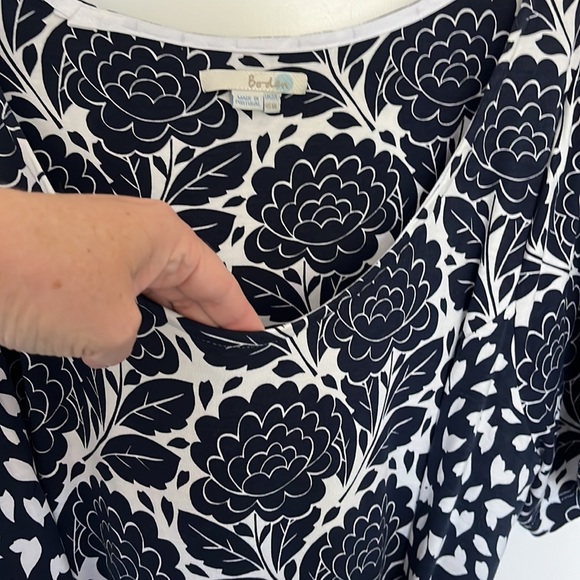 Boden navy knit dress - Picture 3 of 10